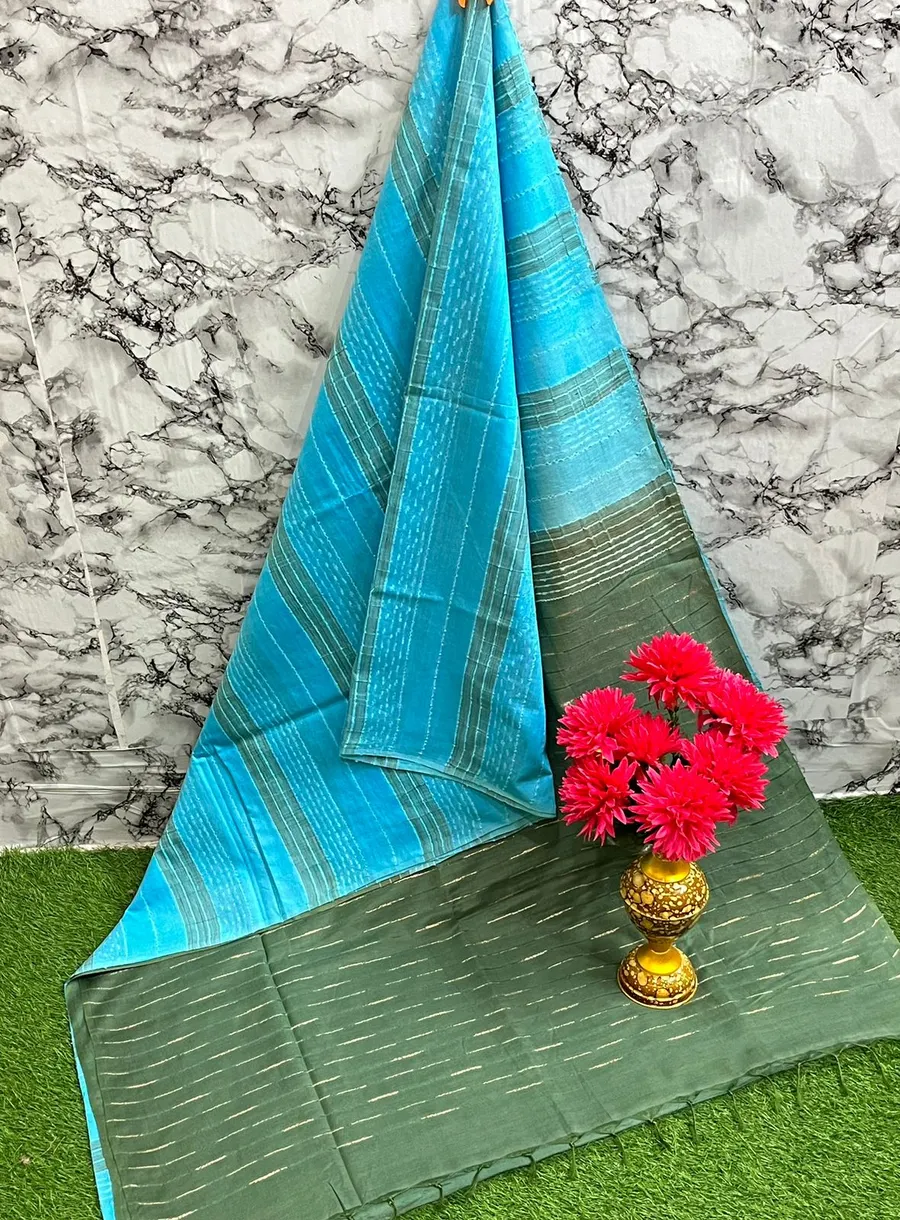 Graceful Kota Silk Saree – Lightweight Elegance Woven to Perfection